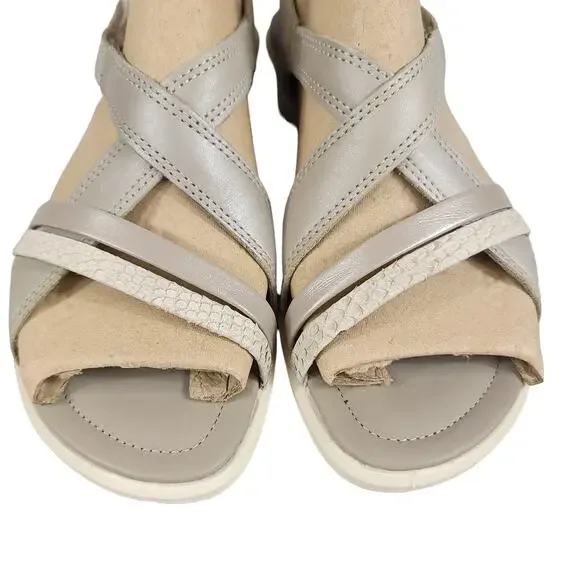 Ecco Felicia Sandal Comfort Walking Casual US Size 10-10.5 - Picture 3 of 10